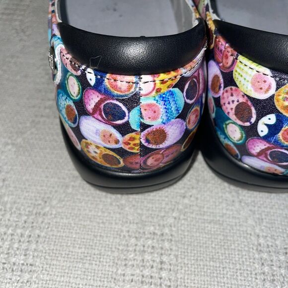 Alegria Women’s Nursing Shoes Size 38 U.S. 7 M Multicolor Baby Motif Comfort - Picture 11 of 12